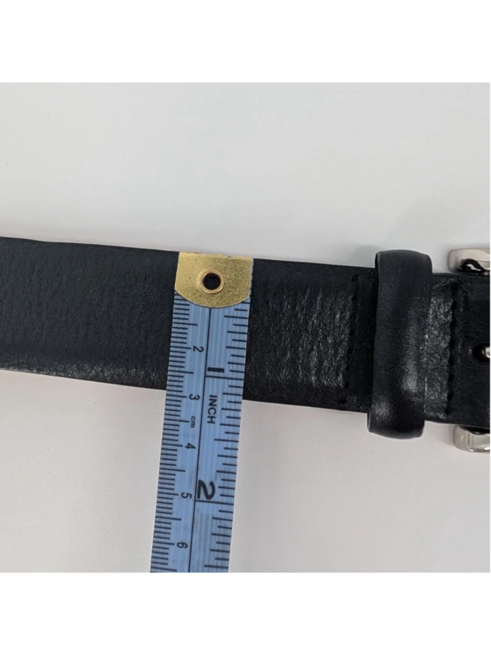 Kirkland Signature Black Full Grain Leather Dress Belt Men's Size 42